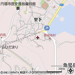 長崎県長崎市香焼町里下1261周辺の地図