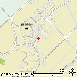 熊本県宇土市椿原町301周辺の地図