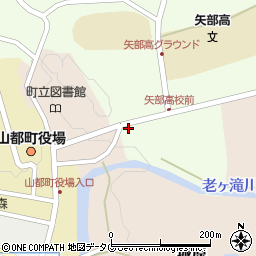 熊本県上益城郡山都町城平855周辺の地図