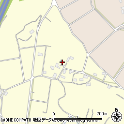 熊本県熊本市南区城南町藤山2609-2周辺の地図