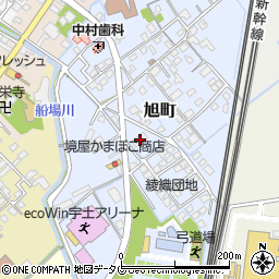 熊本県宇土市旭町169周辺の地図