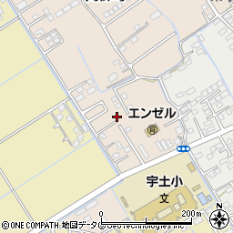 熊本県宇土市高柳町126周辺の地図