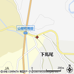 熊本県上益城郡山都町南田220周辺の地図