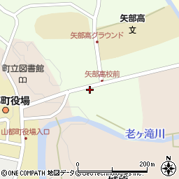 熊本県上益城郡山都町城平856周辺の地図