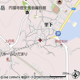 長崎県長崎市香焼町里下1235周辺の地図