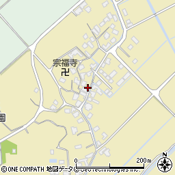 熊本県宇土市椿原町537周辺の地図
