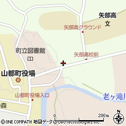 熊本県上益城郡山都町城平851周辺の地図
