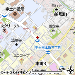 見崎食料品店周辺の地図