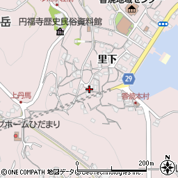長崎県長崎市香焼町里下1234周辺の地図