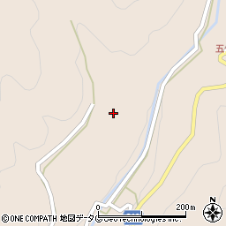 熊本県上益城郡山都町猿渡ヌ-3418周辺の地図
