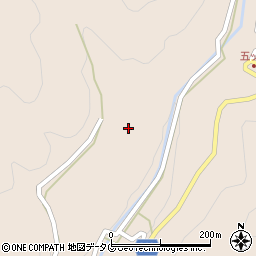 熊本県上益城郡山都町猿渡ヌ-3417周辺の地図