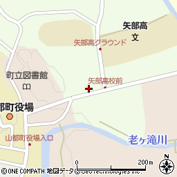 熊本県上益城郡山都町城平849周辺の地図