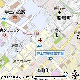 熊本県宇土市新町4丁目51周辺の地図