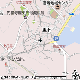 長崎県長崎市香焼町里下1209周辺の地図