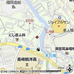 江川公園周辺の地図