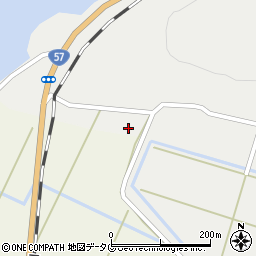 熊本県宇土市長浜町3510周辺の地図