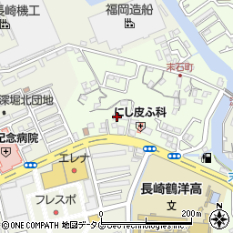 長崎県長崎市末石町365周辺の地図