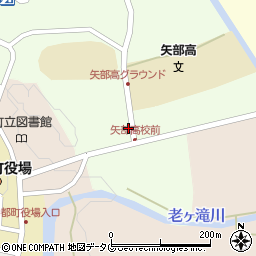 熊本県上益城郡山都町城平858周辺の地図