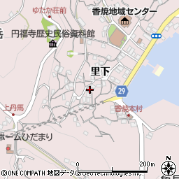 長崎県長崎市香焼町里下1116周辺の地図