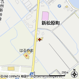 熊本県宇土市新松原町247周辺の地図