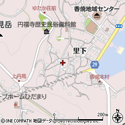 長崎県長崎市香焼町里下1120周辺の地図