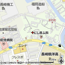 長崎県長崎市末石町364周辺の地図