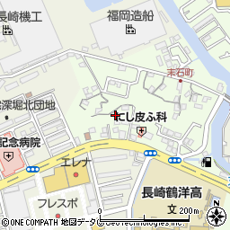 長崎県長崎市末石町363周辺の地図