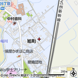 熊本県宇土市旭町206-9周辺の地図