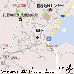 長崎県長崎市香焼町里下1111周辺の地図