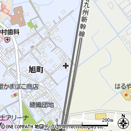 熊本県宇土市旭町288-3周辺の地図
