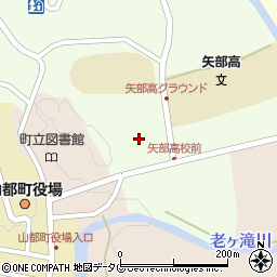 熊本県上益城郡山都町城平847周辺の地図