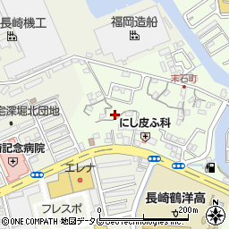 長崎県長崎市末石町399周辺の地図