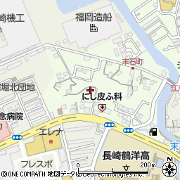 長崎県長崎市末石町362周辺の地図