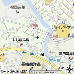 長崎県長崎市末石町438周辺の地図