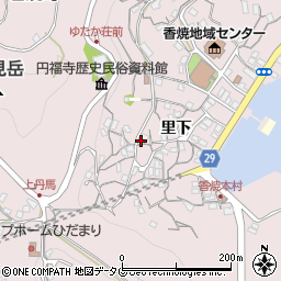 長崎県長崎市香焼町里下1126周辺の地図