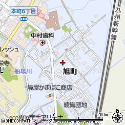 熊本県宇土市旭町176周辺の地図