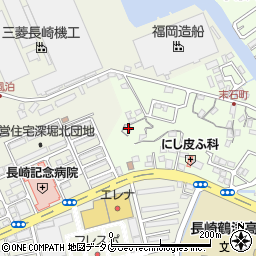 長崎県長崎市末石町293周辺の地図
