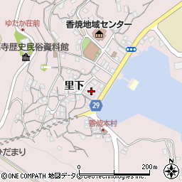 長崎県長崎市香焼町里下1073周辺の地図