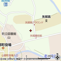 熊本県上益城郡山都町城平842周辺の地図