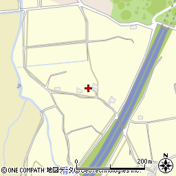 熊本県熊本市南区城南町藤山2756周辺の地図