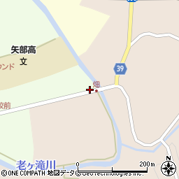 熊本県上益城郡山都町城平865周辺の地図