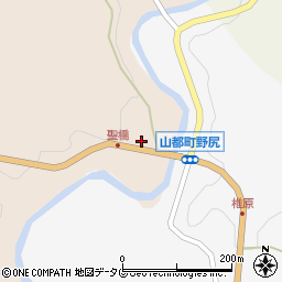熊本県上益城郡山都町畑1058-1周辺の地図