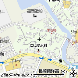 長崎県長崎市末石町355周辺の地図