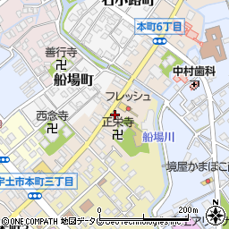 熊本県宇土市本町5丁目周辺の地図