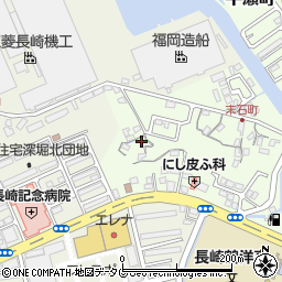 長崎県長崎市末石町335周辺の地図