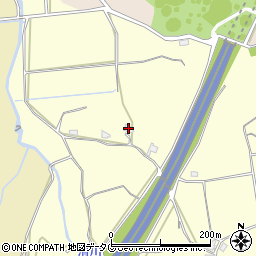 熊本県熊本市南区城南町藤山2756-2周辺の地図