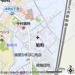 熊本県宇土市旭町180周辺の地図