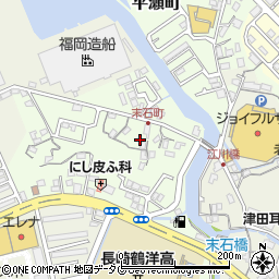 長崎県長崎市末石町424周辺の地図