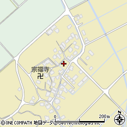 熊本県宇土市椿原町308周辺の地図