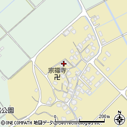 熊本県宇土市椿原町525周辺の地図
